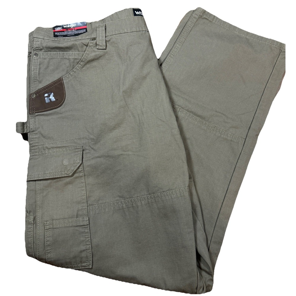 Wrangler Riggs Workwear Ripstop Ranger Relaxed FIT‎ Pants Mens 42x32
